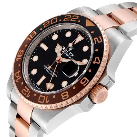 rolex gmt ii acciaio everose|rolex gmt master ii 18 ct.